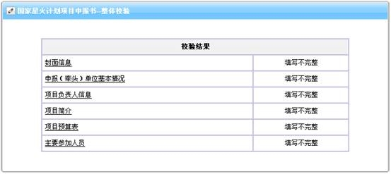 整體校驗未通過