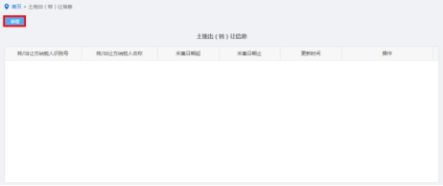 納稅人點擊土地出（轉(zhuǎn)）讓信息采集進(jìn)入