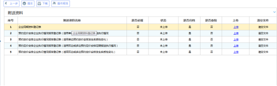 上傳附列資料