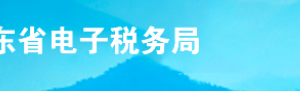 2019年9月山東省電子稅務局常見問題匯總（一）