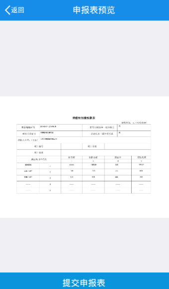 查看生成的pdf報(bào)表確認(rèn)無誤后提交申報(bào)