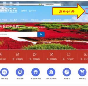 盤(pán)錦市政務(wù)服務(wù)網(wǎng)入口及一體化平臺(tái)在線(xiàn)辦事指南
