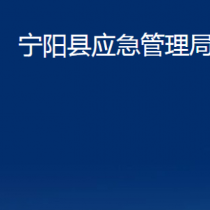 寧陽縣應(yīng)急管理各部門對(duì)外聯(lián)系電話