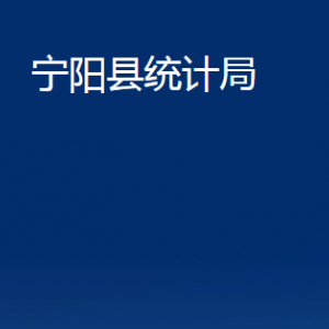 寧陽縣統(tǒng)計(jì)局各部門職責(zé)及對(duì)外聯(lián)系電話