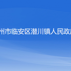 杭州市臨安區(qū)潛川鎮(zhèn)政府各部門(mén)負(fù)責(zé)人和聯(lián)系電話(huà)