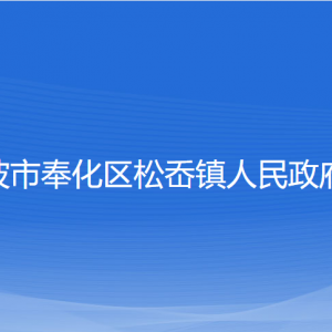 寧波市奉化區(qū)松岙鎮(zhèn)政府各部門負責人和聯(lián)系電話