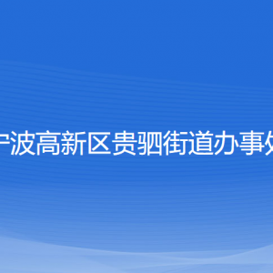 寧波高新區(qū)貴駟街道辦事處各部門負(fù)責(zé)人和聯(lián)系電話