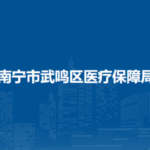 南寧市武鳴區(qū)醫(yī)療保障局各部門職責及聯(lián)系電話