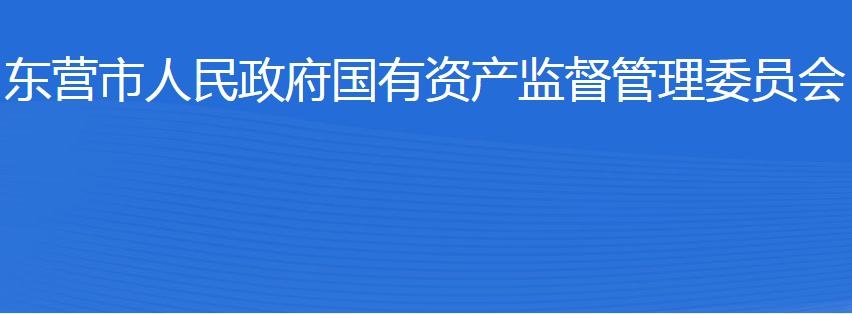 東營市人民政府國有資產(chǎn)監(jiān)督管理委員會