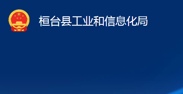 桓臺縣工業(yè)和信息化局