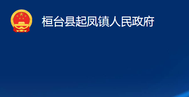 桓臺縣起鳳鎮(zhèn)人民政府