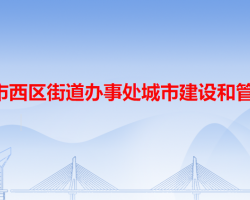 中山市西區(qū)街道辦事處城市建設和管理局