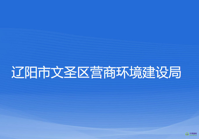 遼陽(yáng)市文圣區(qū)營(yíng)商環(huán)境建設(shè)局