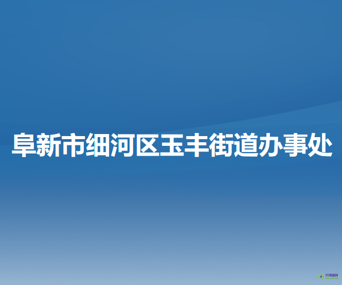 阜新市細(xì)河區(qū)玉豐街道辦事處