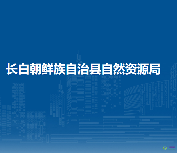 長白朝鮮族自治縣自然資源局