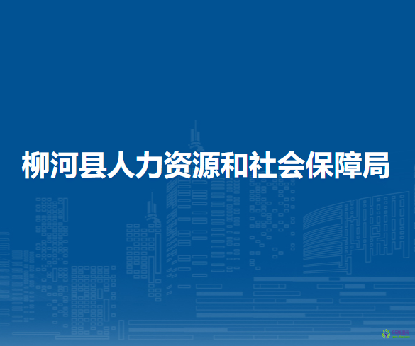 柳河縣人力資源和社會保障局