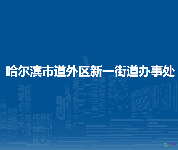 哈爾濱市道外區(qū)新一街道辦事處