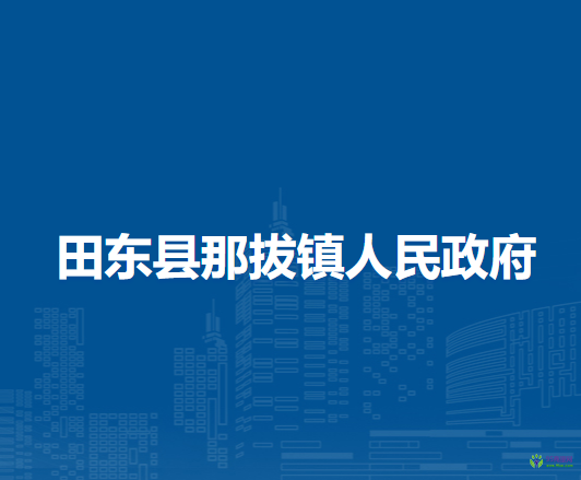 田東縣那拔鎮(zhèn)人民政府